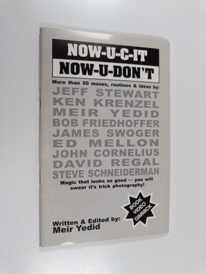 Meir Yedid : Now-u-c-it, Now-u-don't
