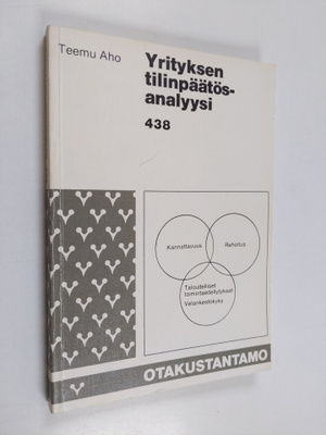 Teemu Aho : Yrityksen tilinpäätösanalyysi