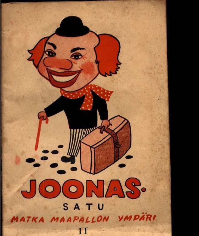 ååse. JOONAS  SATU II . Matka maapallon ympäri .