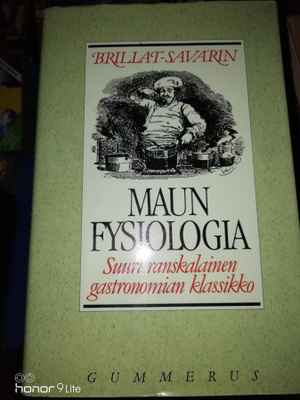 Brillat Savarin Maun fysiologia