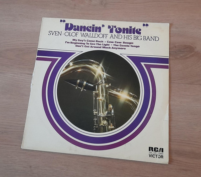 SVEN-OLOF WALLDOFF "Dancin' "tonite' YSLP 157-9 1976 Ruotsi