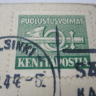 1944 Hki kp kortti 31.10.1944 Raskas Psto 18:een - pikkukuva 2