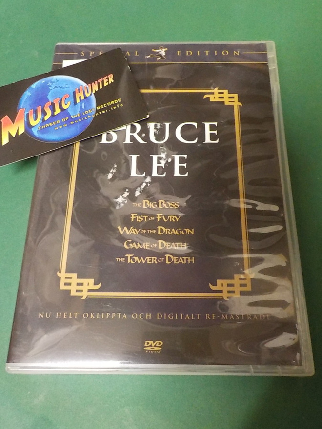 BRUCE LEE VIIDEN ELOKUVAN 5DVD BOKSI (W)