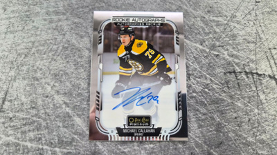 Michael Callahan 2025-26 OPC Platinum Auto