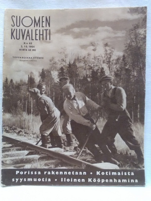 Suomen Kuvalehti N:o 40 1954 lokakuu