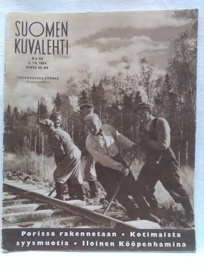 Suomen Kuvalehti N:o 40 1954 lokakuu