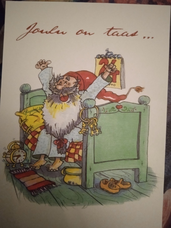´NO 8 -  JOULUTERVEHDYS - joulu on taas...