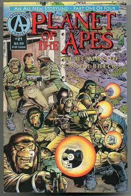 Planet of the Apes #21 (Adventure Comics, February 1992) 