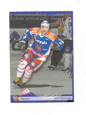 2002-03 CardSet #24 Jani Hassinen Tappara