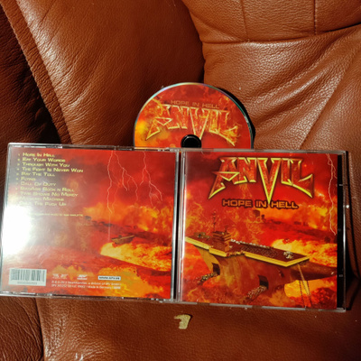 ANVIL -hope in hell CD.