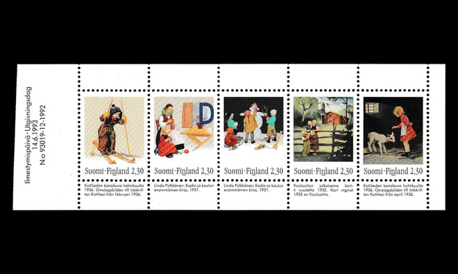 1213-7hb ** Martta Wendelin vihkolehti (1993)