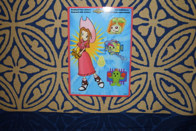 Postikortti Digimon digital monsters tarra Mimi