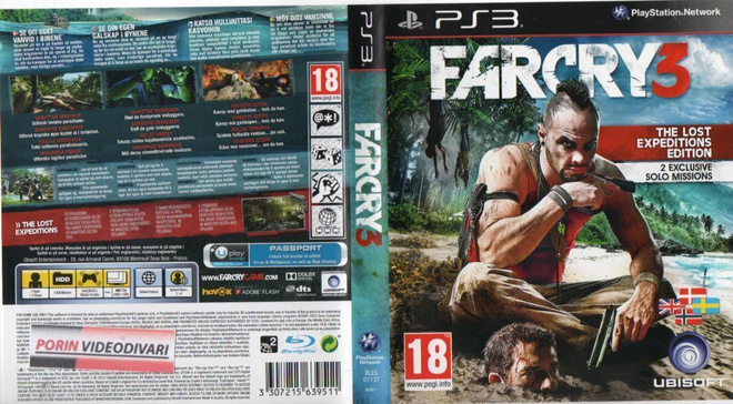 far cry 3	(13 731)	k			PS3				toiminta , ammunta