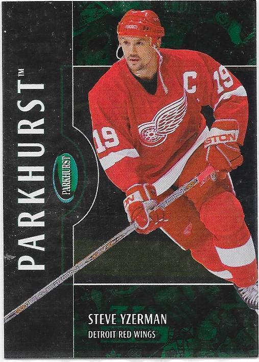 2002-03 Parkhurst #100 Steve Yzerman Detroit Red Wings