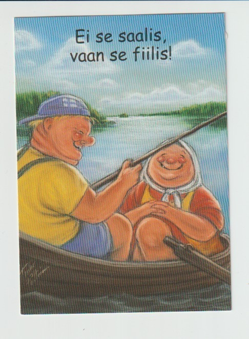 Postikortti, TAIDE, Terho Peltoniemi, Ongella