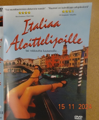 dvd, Italiaa aloittelijoille [komedia]