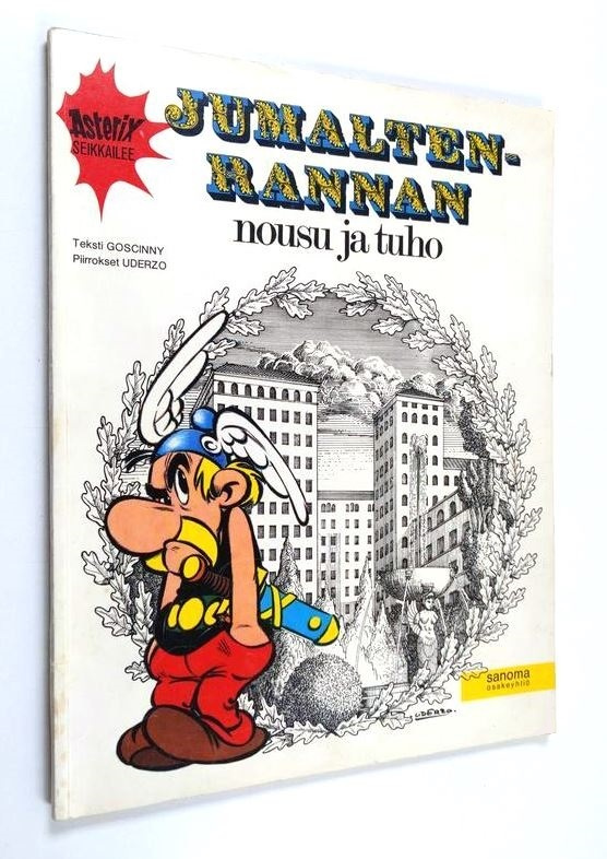 ASTERIX 14 JUMALTENRANNAN NOUSU JA TUHO 1972