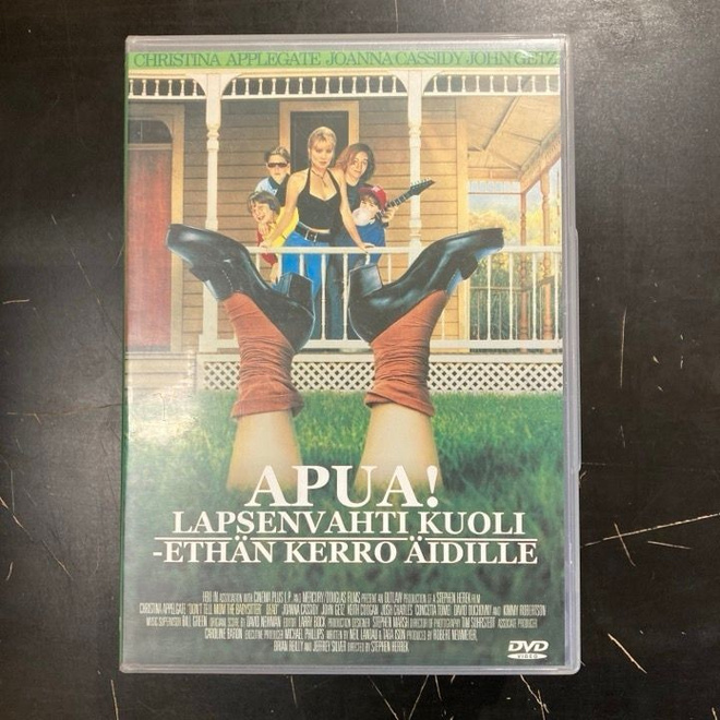 Apua! Lapsenvahti kuoli - ethän kerro äidille DVD