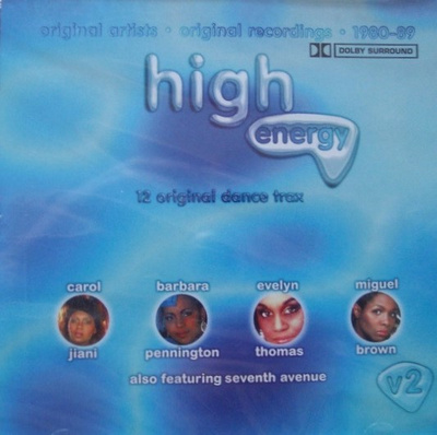High Energy Volume Two (CD) MINT!! Carol Jiani Evelyn Thomas