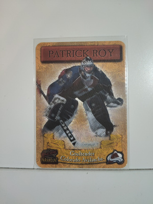 1997-98 Pacific Paramount - Photoengravings #6 Patrick Roy