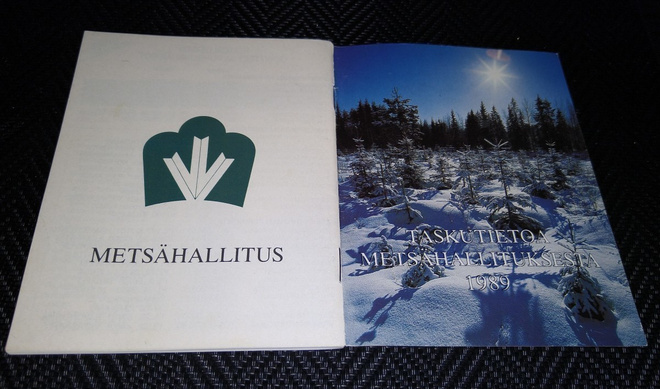TASKUTIETO METSÄHALLITUKSESTA 1989 KIRJANEN
