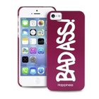 Apple iPhone 5 / 5S / SE Happines suojakuori BAD ASS! - pikkukuva 1