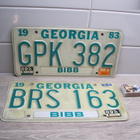 REKISTERIKYLTIT, GEORGIA 1984 ja 1983 - pikkukuva 1