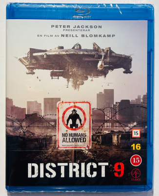 DISTRICT 9 - Blu-ray, uusi