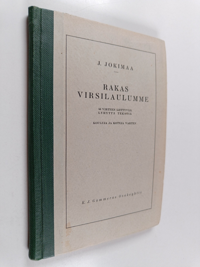 J. Jokimaa : Rakas virsilaulumme