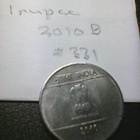 Intia 1 rupee 2010B, km#331 - pikkukuva 2