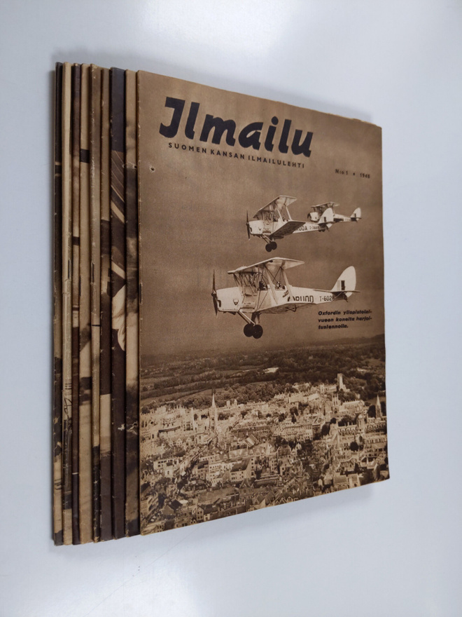 Ilmailu vuosikerta 1948 (nrot 1-8,10-12, puuttuu nro 9)