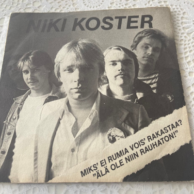 NIKI KOSTER: Miks ei rumia voisi rakastaa + 1 * FIN 1981