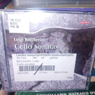 CD Boccherini, Luigi : Cello Sonatas ( SIS POSTIKULU ) - pikkukuva 1