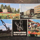 KULKEMATON ROVANIEMI MONIKUVAKORTTI KAUKO ERVASTI OULUNSALO - pikkukuva 1