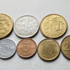 1 p - 5 mk, circ, v. 1977 - pikkukuva 1