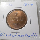 5 penniä 1917 väliaikainen hallitus, Kulkematon, - pikkukuva 5