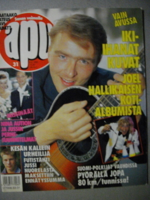 Apu lehti Nro 31 6.8.1993. (15.3)