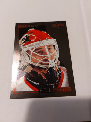 1995-96 Score Black Ice #87 Ed Belfour