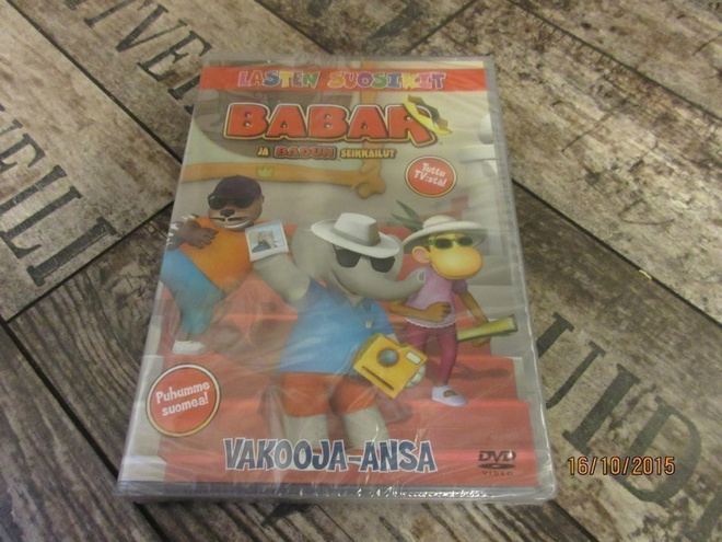 Babar - Vakooja-ansa (DVD) *uusi*