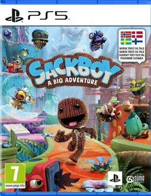 * Sackboy A Big Adventure PS5 Muoveissa Suomipuhe Lue Kuvaus