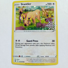 Stantler 125/189 Holo Promo Holiday Calendar Snowflake Stamp - pikkukuva 1