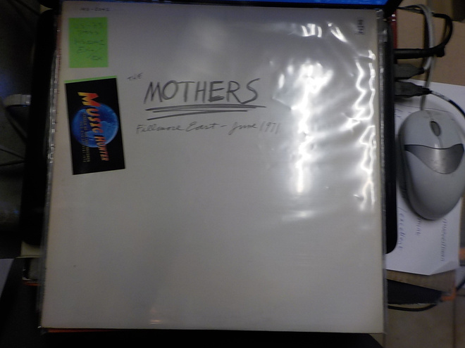 MOTHERS - FILLMORE EAST - JUNE 1971 US -73 PRESS  EX+/EX LP