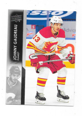 2021-22 Upper Deck #27 Johnny Gaudreau , Calgary Flames