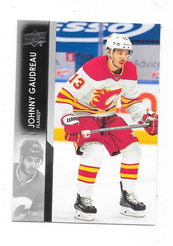 2021-22 Upper Deck #27 Johnny Gaudreau , Calgary Flames