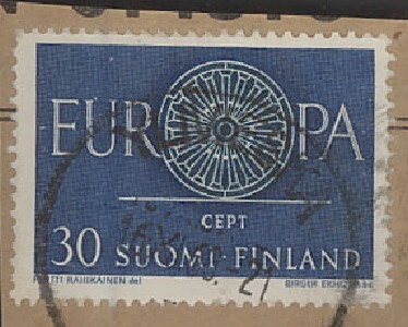 1960 30(mk) Eurooppa Ylivieska-60