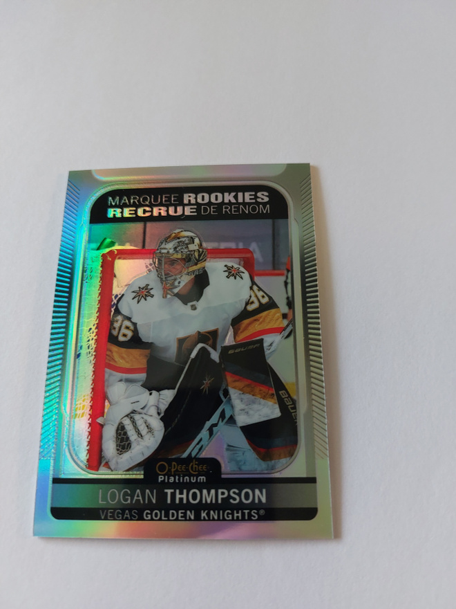 2021-22 O-Pee-Chee Platinum Rainbow #239 Logan Thompson MR