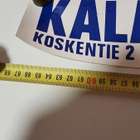 JÄMSÄN KALASTAJANKAUPPA ISO VINTAGE TARRA - pikkukuva 2