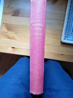 Kaunis Koti -lehti vuosikerrat 1948-1951 sidottu