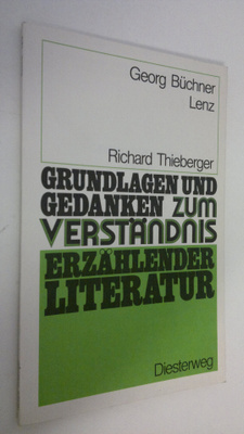 Richard Thieberger : Georg Buchner : Lenz