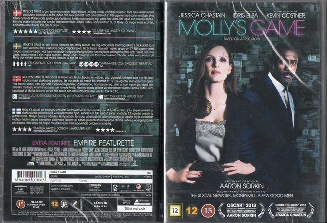 Molly'S Game	(31 727)	UUSI	-FI-	DVD	nordic,		kevin costner